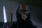 I realize this still makes it look like they’re something interesting in Ghosthouse…DON’T FALL FOR IT! The beastie here looks a lot more impressive in the still than it does in the film, maybe because it’s awkward movements reveal it’s...