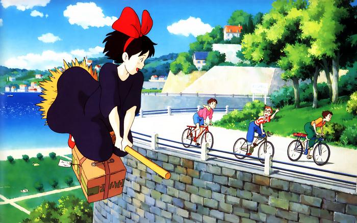 Kiki’s Deliver Service in theaters a few days next week…